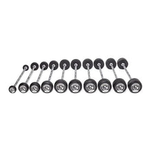 Bells of Steel Fixed Straight Barbell Set 20-110 lbs with Stand