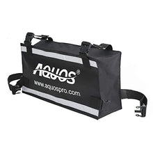 AQUOS 10.2 ft Inflatable Pontoon Boat with Aluminum Floor and Folding Seat Green