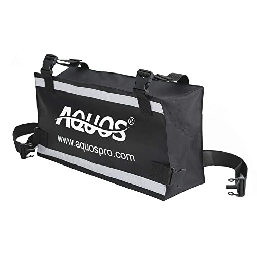 AQUOS 10.2 ft Inflatable Pontoon Boat with Aluminum Floor and Folding Seat Green