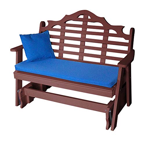A&L Furniture Company Marlboro Recycled Plastic 5ft Glider Chair - Lead TIME to Ship 4 Weeks