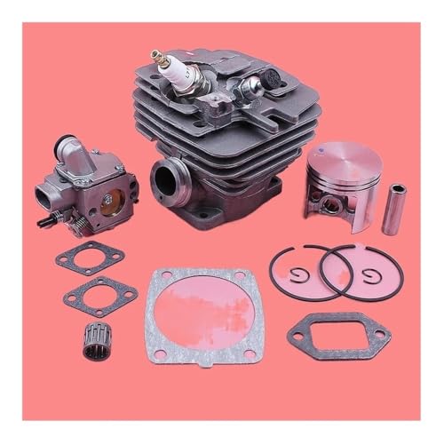 47mm Cylinder Piston Kit Fit For MS361 MS 361 Decompression Chainsaw Replacement Spare Tool Part