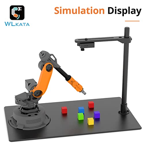 wlkata Vision Set for Mirobot 6DoF Mini Industrial Robotic Arm Black