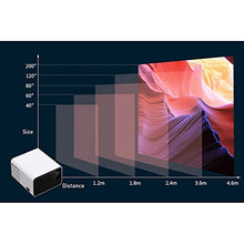 TEDILUVI H5 Mini Led Projector 1920*1080p Resolution Support Full Video Beamer for Home Cinema Theater Pico Movie Projectors