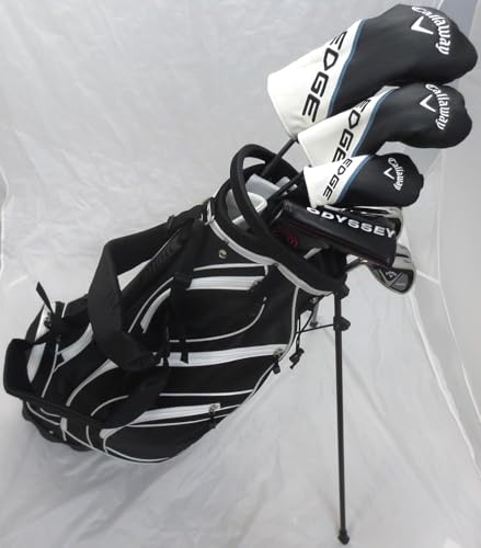 Callaway LH Men's Complete Golf Set Black/White/Blue