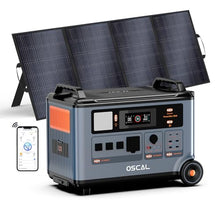 Solar Generator, 3600W Power Station for Phone