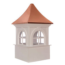 Good Directions Smithsonian Fairfax Vinyl Cupola with Copper Roof 48" x 80