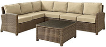 Crosley Furniture Bradenton 5-Piece Sectional Sofa Set