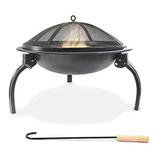 Garden Fire Pit Outdoor Party BBQ Fire Pit with Stick Winter Heating Furnace Charcoal Fireplace Brazier Burning Stove BBQ Grill