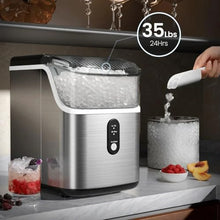TEDILUVI Portable Electric Countertop Ice Maker Machine with Crushed Pellet