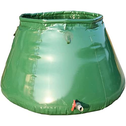 Outdoor Collapsible Storage Water Collector Tank Portable Water Barrel Rain Catcher, for Drought Resistant Fire Fighting,1000L