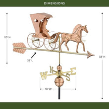 Good Directions Country Doctor Weathervane, Pure Copper