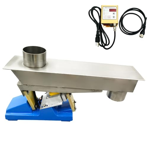 Yokoma Closed Type Electromagnetic Vibrating Feeder 1T/H Anti-Dust Design for Powder Granular Materials Stepless Control 110V 20W