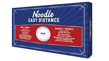 TaylorMade 2018 Noodle Easy Distance Golf Ball White Pack of 15