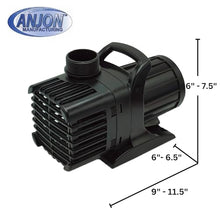 Monsoon 8000 GPH Hybrid Pond Pump 540 Watts 200 ft Cord