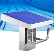 WANGYYDS 20in x 20in Swimming Starting Block, 304 Stainless Steel Non-Slip Diving Boards, 15°Inclined Professional Diving Platform, Indoor Outdoor Competition Professional Diving Boards,Upgraded