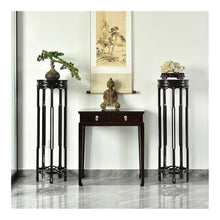 WOAITIANTIAN Vase Stand Living Room Classical Redwood Furniture, Chinese Style Bonsai Base Display Stand