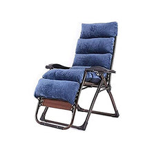 JIOLLGBBM Folding Outdoor Lounge Chair, Sun Lounger, Zero Gravity Chair, Adjustable Padded Lounger Chair, Soft and Comfortable, Supports Over 440 lbs/200 kg