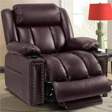 Triple Motor Large Power Lift Recliner with Heat Massage for Seniors