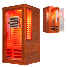 CedarLuma Infrared Sauna with FDA-Certified Red Light Therapy 660nm & 850nm