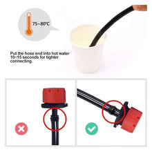 Garden supplies 50-800pcs Adjustable Irrigation Drippers Sprinklers 1/4'' Emitter Dripper Micro Drip Irrigation Sprinklers for Watering System Irrigation supplies(800PCS)