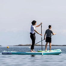 iROCKER All-Around Inflatable Stand Up Paddle Board Ultra Series Teal/Lime