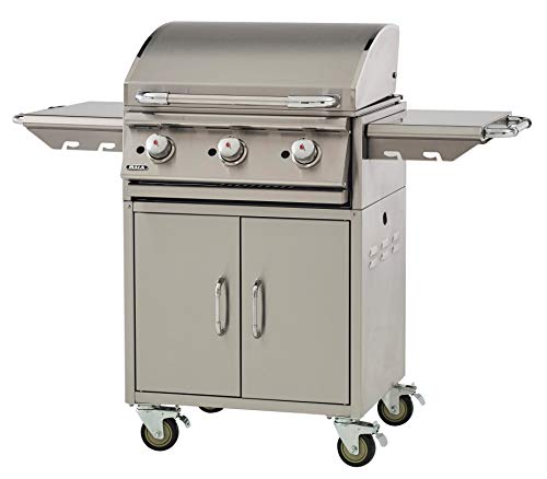 Bull Outdoor Products 73009 Commercial Griddle Cart, Natural Gas