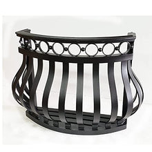 L.A Ornamental Decorative Balcony Outdoor Black