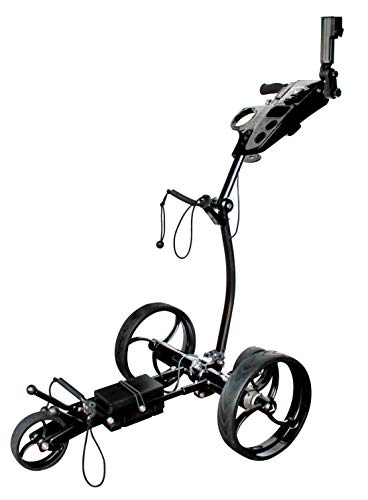 Callaway Traverse Electric Push Cart Remote Control Golf Push Cart Black