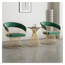 OUTIFUOSSR Cream Swivel Lounge Chair Minimalist Living Room Balcony Reception Light Luxury Furniture(1)