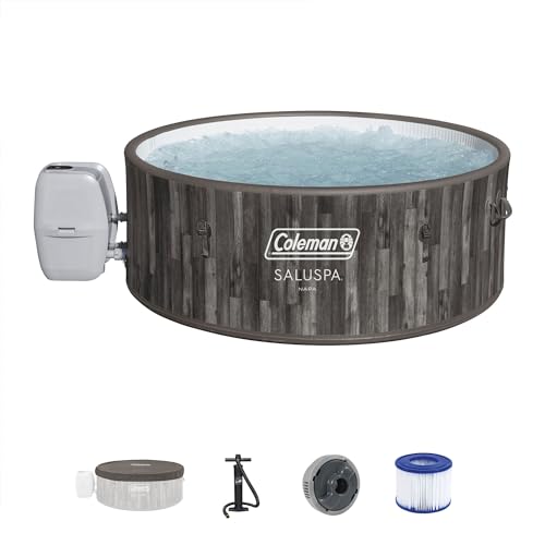 Coleman Napa AirJet Inflatable Hot Tub Spa 5-7 Person Brown
