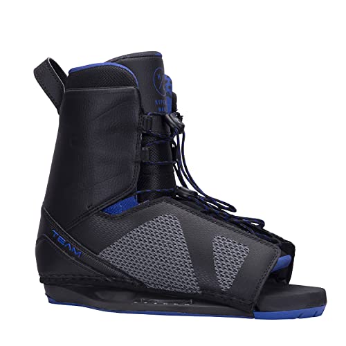 Hyperlite Team OT Mens Wakeboard Bindings Black/Blue Size 4-8
