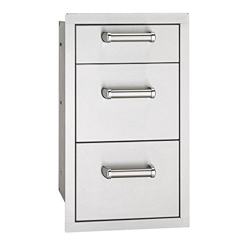 FireMagic Flush Mounted Triple Drawer with Utility Bin