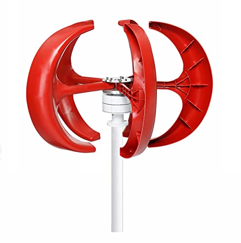 AISINILALAO Low Noise Wind Turbine Generator Kit 800W Vertical Wind Turbine Generator 12V 24V 48V with MPPT Controller for Farm Power Generation,24v