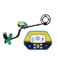 JDXQBLD Metal Detector with 10" Waterproof Search Coil, Easy Installation Metal Detecting Tool, Portable Handheld LCD Display Screen Metal Detector Practical and Convenient