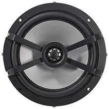 KICKER 45KM654 6.5" Marine Boat Speakers with Rockville MAC65B Pods Black