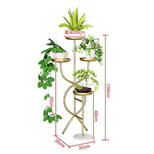 DTTLYQF Iron Living Room Plant Rack Office Multi-layer Flower Stand Decoration(E)