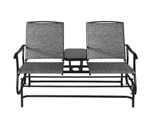 Patio Glider Rocking Chair Bench Loveseat 2 Person Rocker Deck Outdoor Furniture