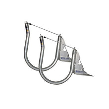 BH-USA Aluminum Dock Mount Kayak Racks Silver