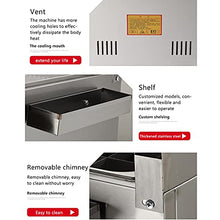 CVGfko Stainless Steel Gas Fryer - 20L Large Capacity for Home and Commercial Use | Adjustable Firepower | IncluBaskets and Lids | Ideal for Chips, Donuts, Fish | Easy to Clean