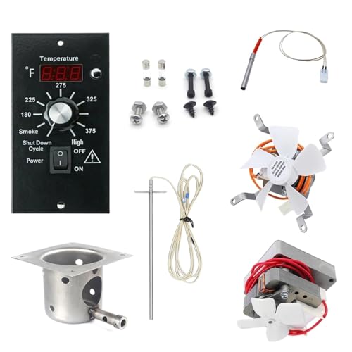 Digital Thermostat Controller Kit Replacement Part for Traeger Wood Pellet Grills DIY BBQ Grills Pellet Smoker(230V)