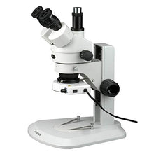 AmScope Professional Trinocular Stereo Zoom Microscope 3.5X-90X with LED Ring Light