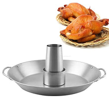 TEOYETTSF Barbecue Grilling Baking Pans Non-stick Chicken Roaster Rack with Bowl Turkey Baking Bbq Accessories Tools