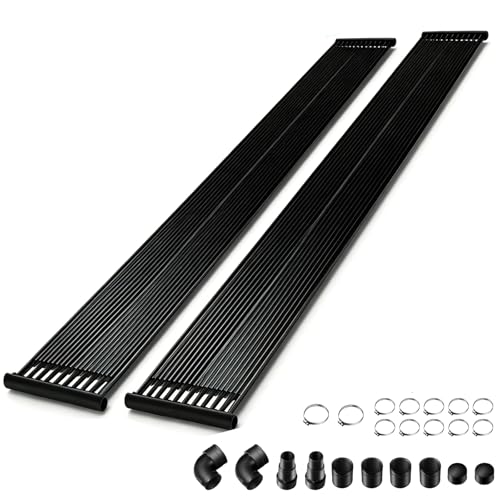IRONMAX Solar Pool Heater for Above Ground & Inground Pools, 2PCS 20FT