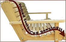 Ecommersify Inc 4Ft Cypress Porch Swing Stainless Steel Fasteners with Pine Wood Swing Stand Made in USA