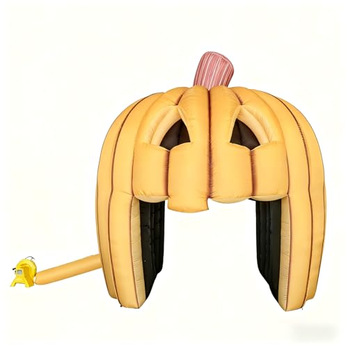 10ft Halloween Inflatable Giant Pumpkin Archway for Outdoor Decoration, Blow Up Inflatable Pumpkin Yard Halloween Decorations Outdoor