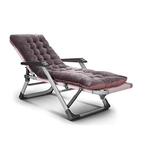 YYBOES Sun Loungers,Heavy Duty Sun Lounger Chair Garden Furniture,Camping Garden Deck Chairs Folding Recliner Reclining Waterproof Chaise Loungers Metal for Outdoor Office-1