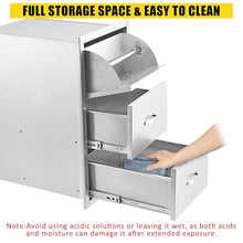 Aptliton 304 Stainless Steel Outdoor Kitchen Access Drawers