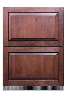 Summit 24” Two Drawer Refrigerator, Panel Ready* - ADRD24PNR