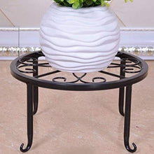 ZOCWJK Plant standWrought Iron Pot Stand, Flower Rack, Flower Pot Holder, Garden Planter Rack, Classic Plant Stand, Floor, Round, Creative,