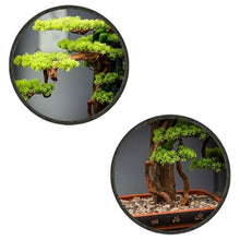 YXIANG56Q Fake Plants Indoor Green Plant Decoration Simulation Tree Living Room Entrance Fake Pine Tree Ornaments Landscaping High-Grade Bonsai Bonsai Tree